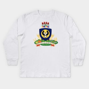 Coat of arms of South Australia Kids Long Sleeve T-Shirt